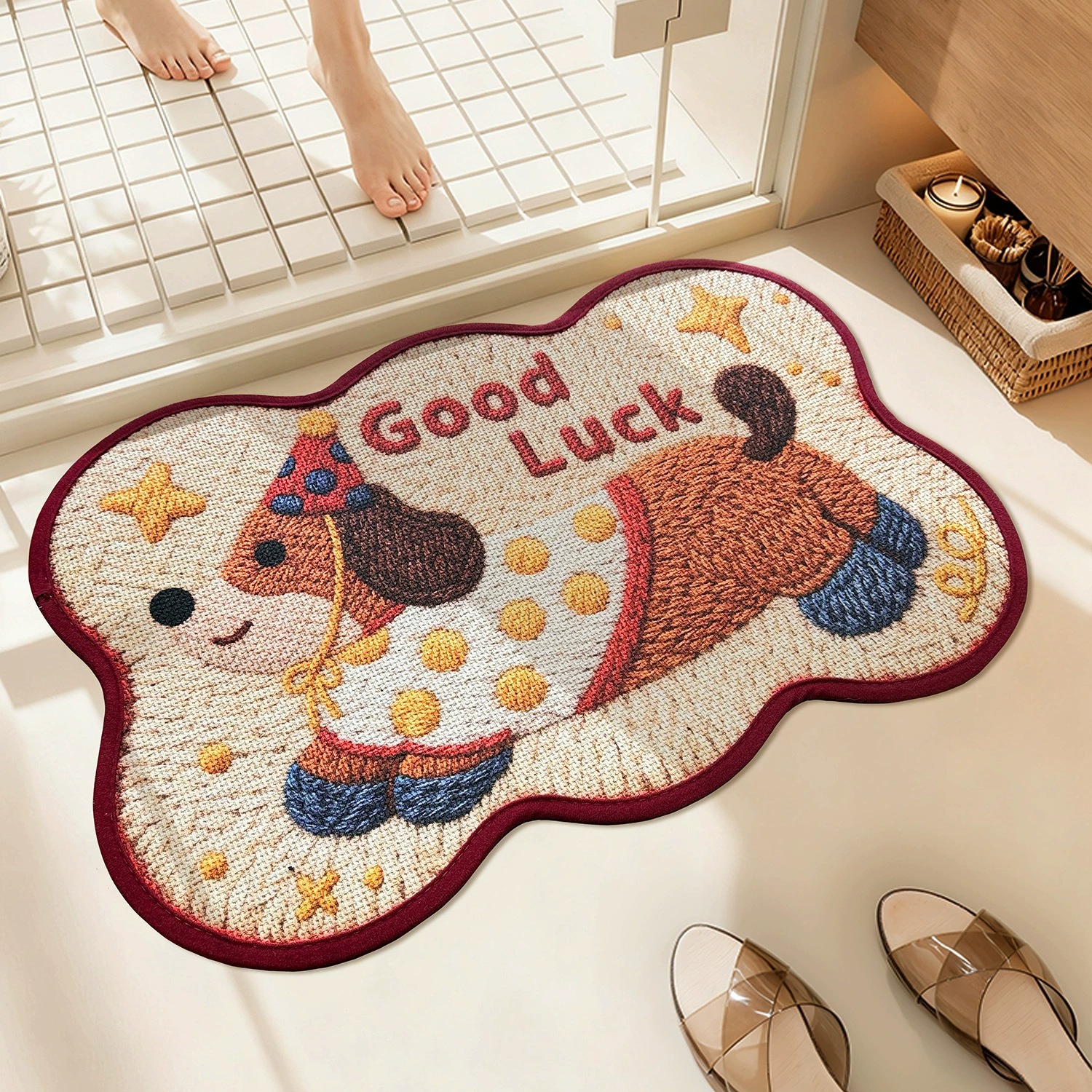 imgi_22_O1CN01LnTdza1FiD3qUjruP_!!2200764140520-0-cib.jpg_ Knit-Like Bathroom Anti-Slip Mat - Lucky Dog Design - Image 1